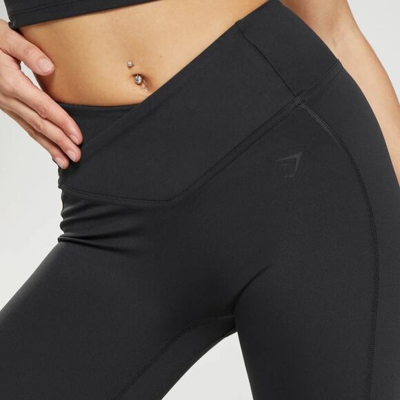 Gymshark Black Crossover Leggings XS - Picture 3 of 10